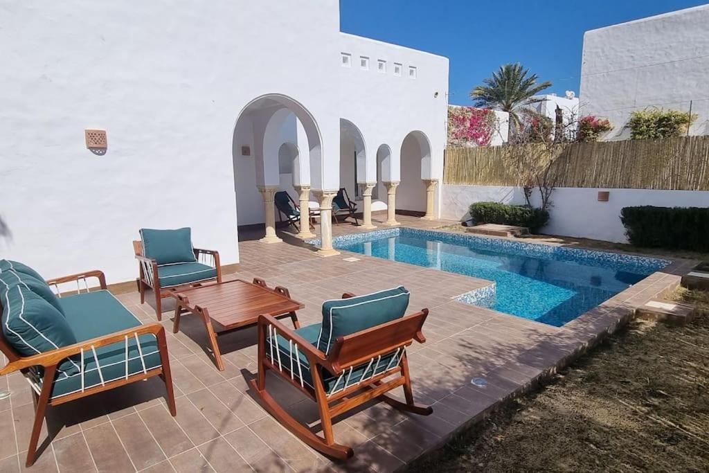 Villa Des Lotophages Aghīr Exterior foto